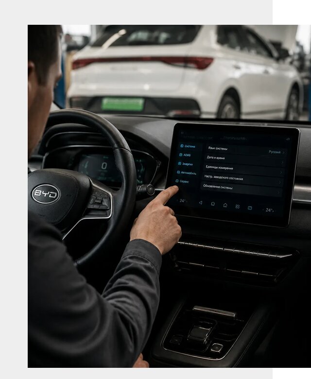 Русификация BYD E2 в Лыткарине от 15262 р. | ФастМобиль-Лтк под ключ