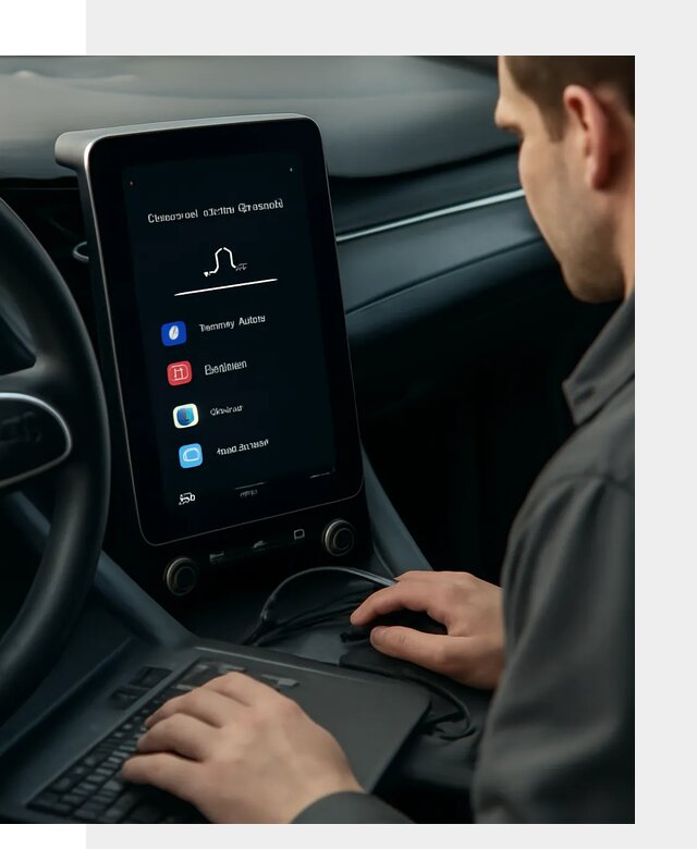 Установка приложений Lynk Co на автомобиль в Лыткарине