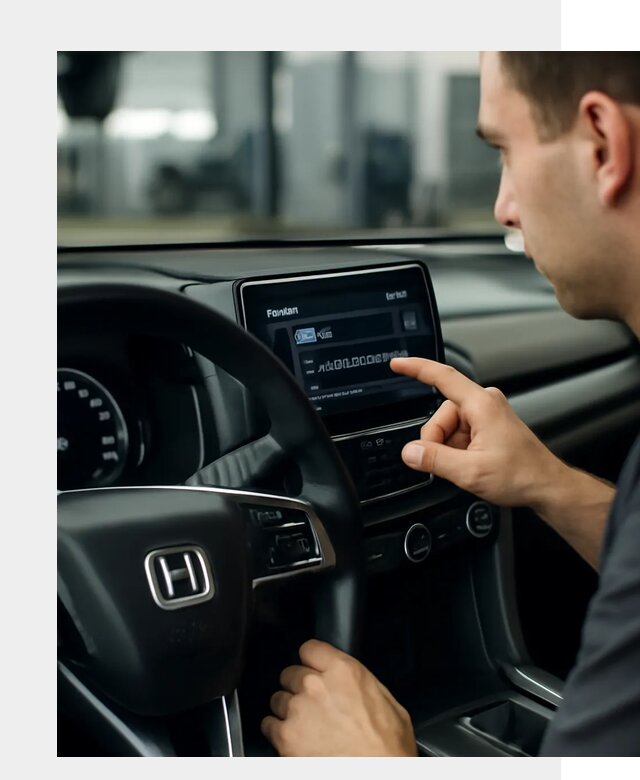 Русификация панели приборов Honda в Лыткарине по цене 5122 ФастМобиль-Лтк